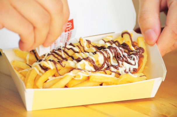 マックチョコポテト 8