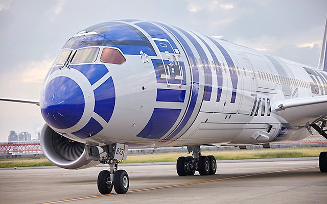 スター ウォーズの壁紙も R2 D2 に乗って空へ 今度はビジネスクラスにご招待 Kai You Net