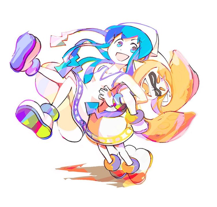 スプラトゥーン公式が イカ娘 最終回記念イラスト こんなん泣くわ