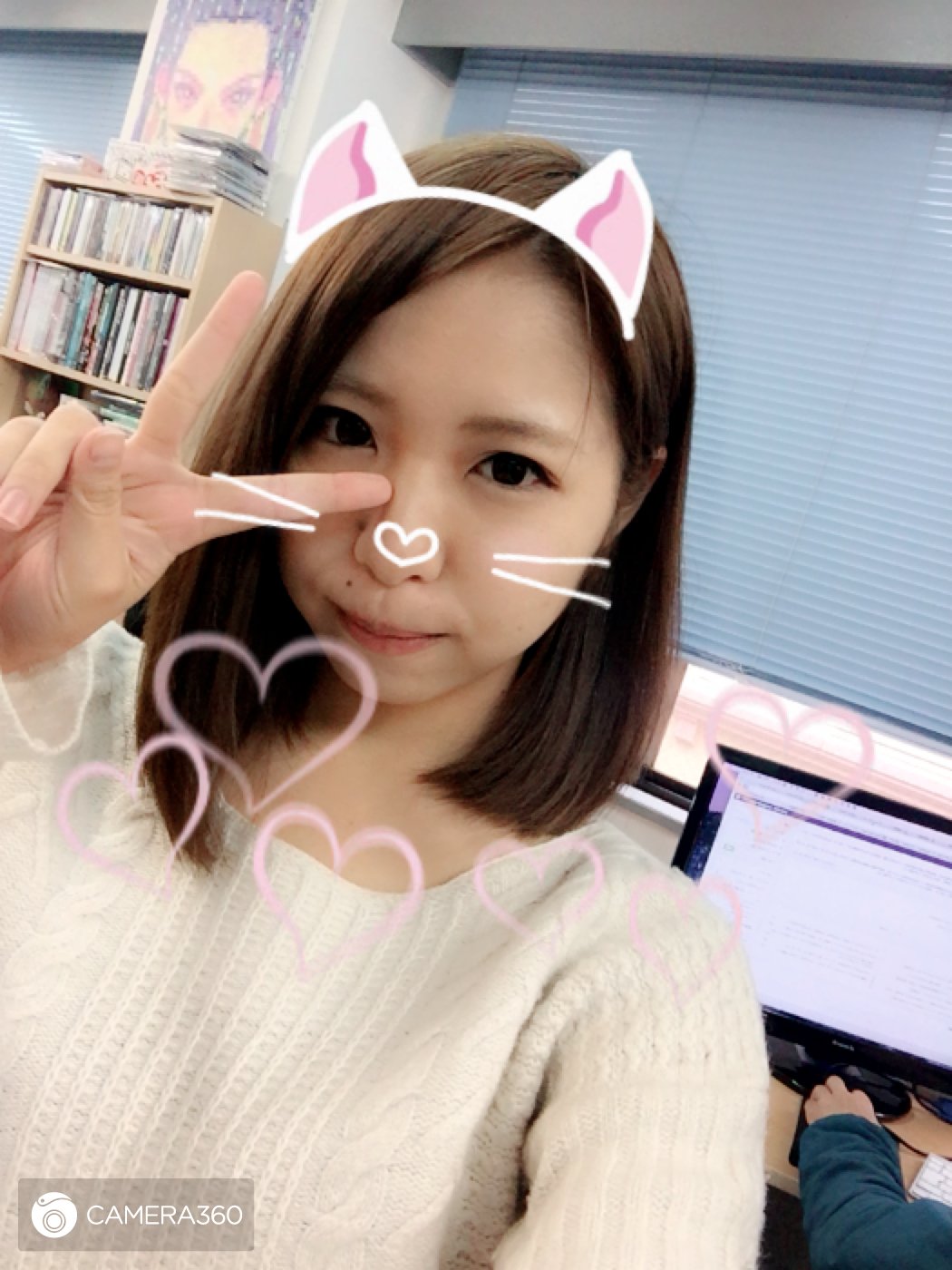 4. シャッターを押して出来上がり！ かよちゃん