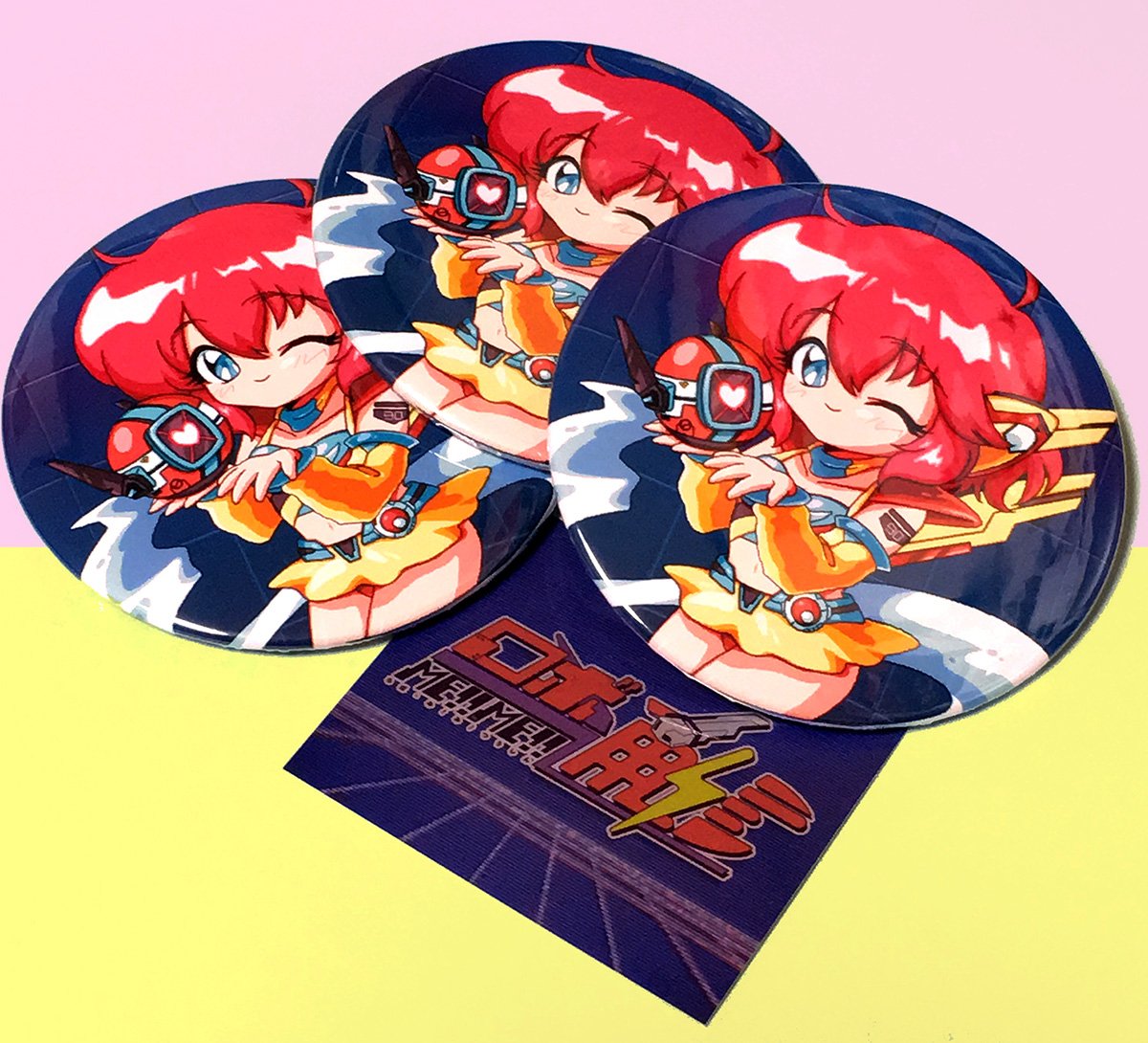 ロボミミ　バッジ