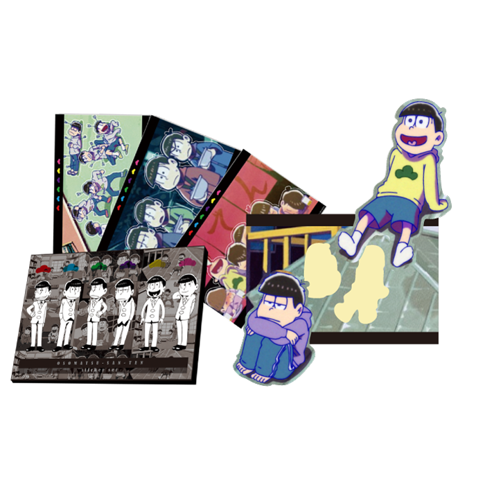 オリジナルケース付「おそ松さん」名場面シールセット