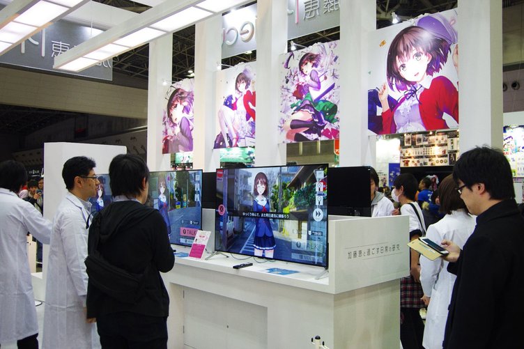 「冴えカノ」加藤恵Projectの展示　最新技術でアニメの楽しみを拡張