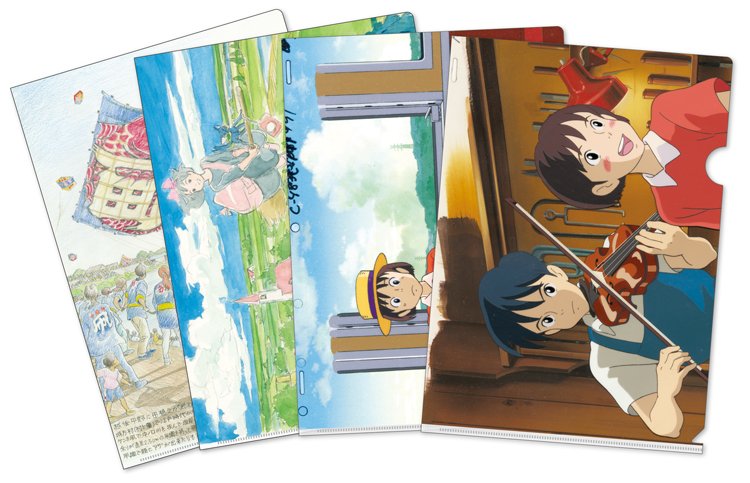 クリアファイル（各324円）