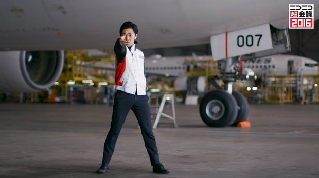 「【JAL】社員が「Calc.」を踊ってみた【岡本ソロ】」4