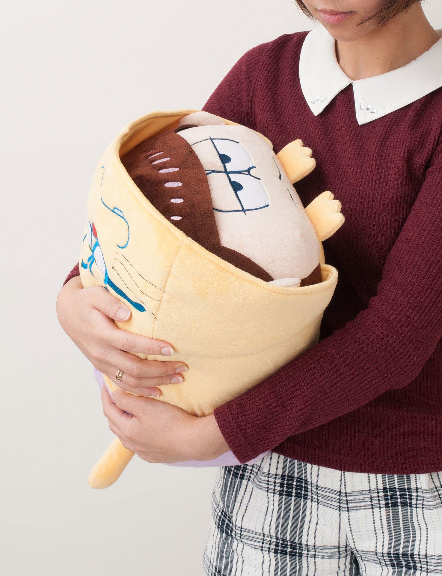 『おそ松さん もちっとクッション 一松エスパーニャンコVer.』5