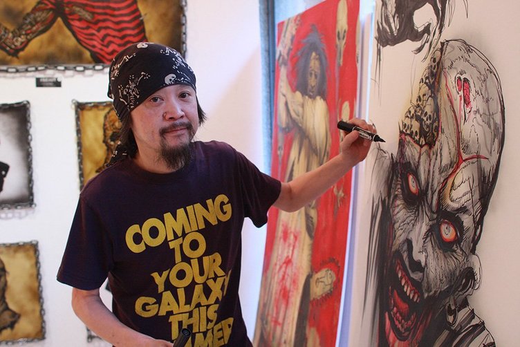 仮面ライダー』『ゴジラ』韮沢靖の追悼展 クリーチャーデザイン巨匠のライブドローイング作品を販売 - KAI-YOU.net 仮面ライダー』『ゴジラ』韮沢靖の追悼展 クリーチャーデザイン巨匠のライブドローイング作品を販売 - KAI-YOU.net