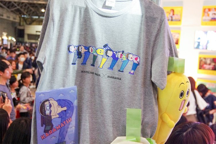 テレ東×『おそ松さん』コラボグッズ　脱ニートした6つ子の体が「7」に!?