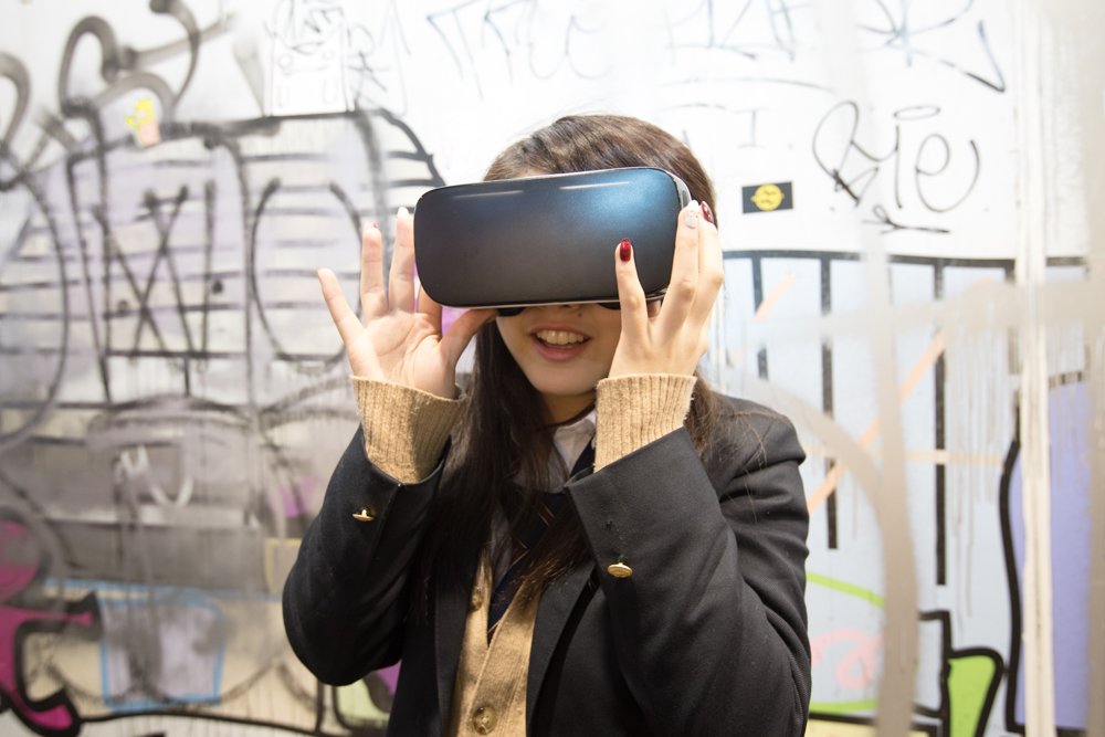 女子高生がGear VRを初体験！8