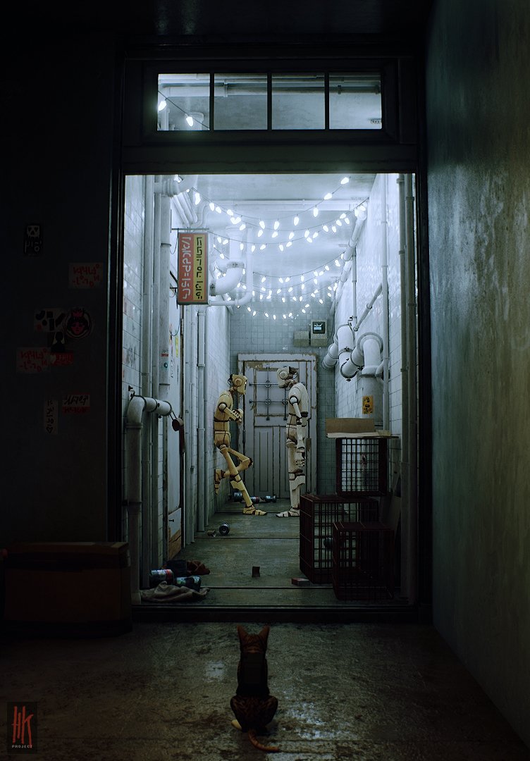 実写レベルの映像美 九龍城風の街を猫が歩くゲームが超ディストピア Kai You Net