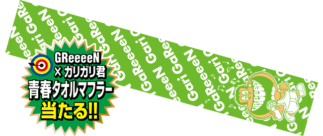 音楽グループ「GReeeeN」コラボ商品『ガリガリ君リッチ ほとばしる青春の味 』 新発売｜赤城乳業株式会社より