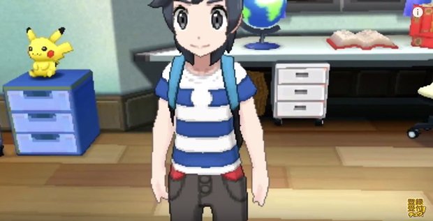 「『ポケットモンスター サン・ムーン』ジブンを超えよう。#01」スクリーンショット