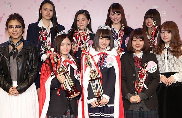 「女子高生ミスコン2015-2016」の様子