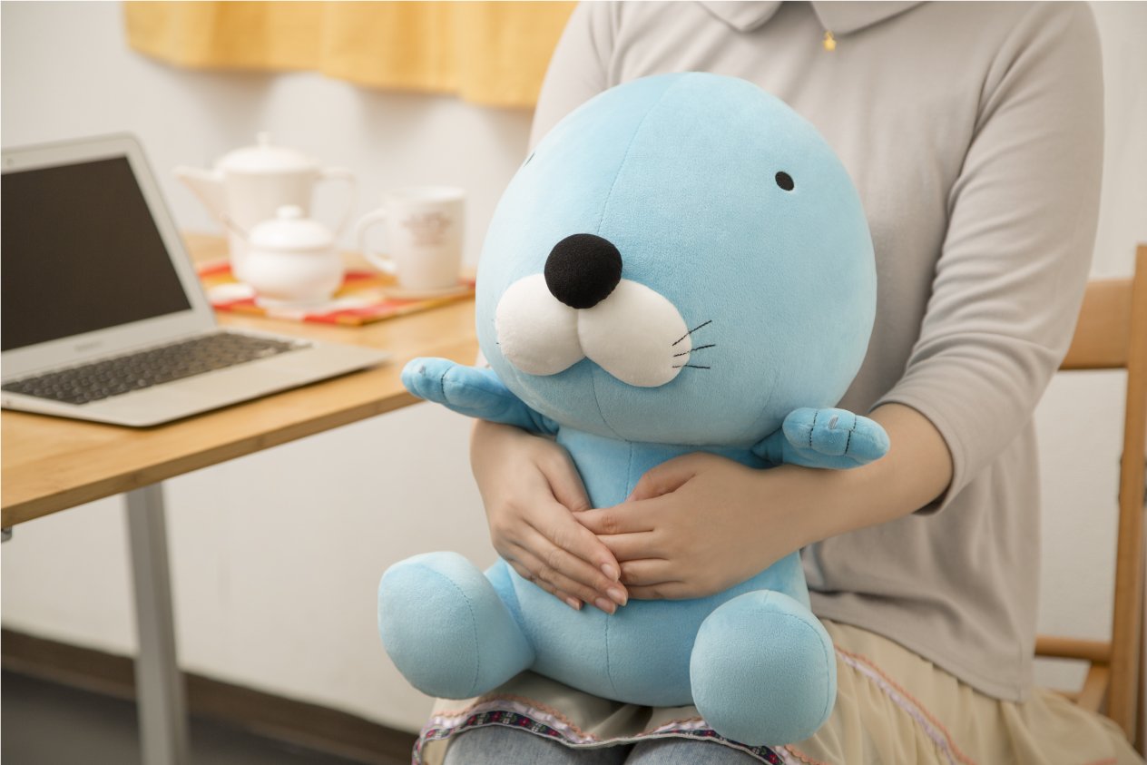 「ぼのぼの PCクッション」4