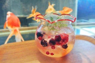 金魚ソーダ～金魚鉢付き～／すみだ水族館Webサイトより