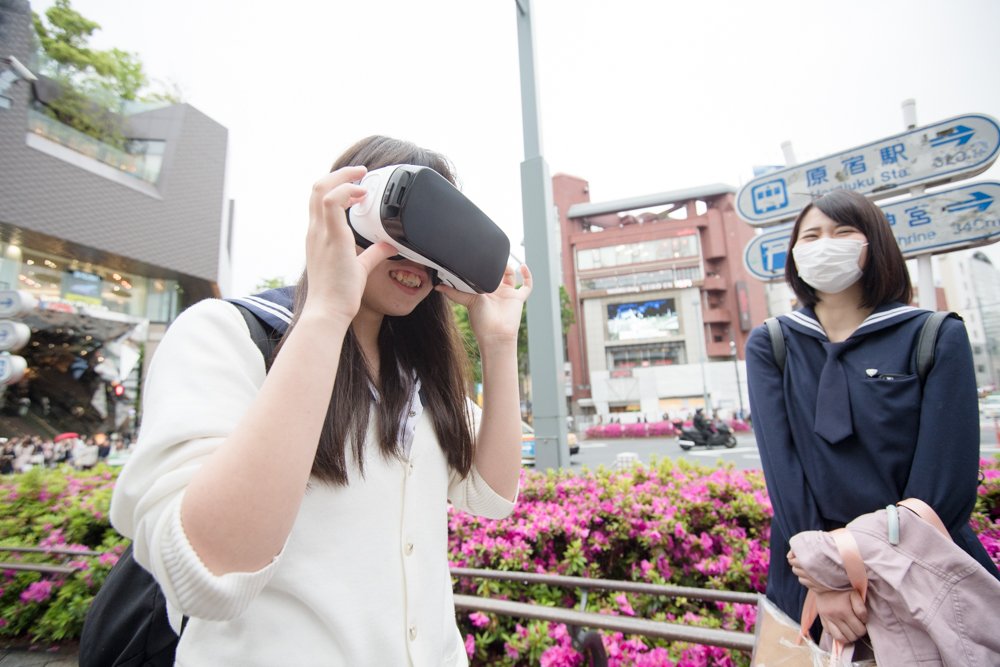 女子高生がGear VRを初体験！5