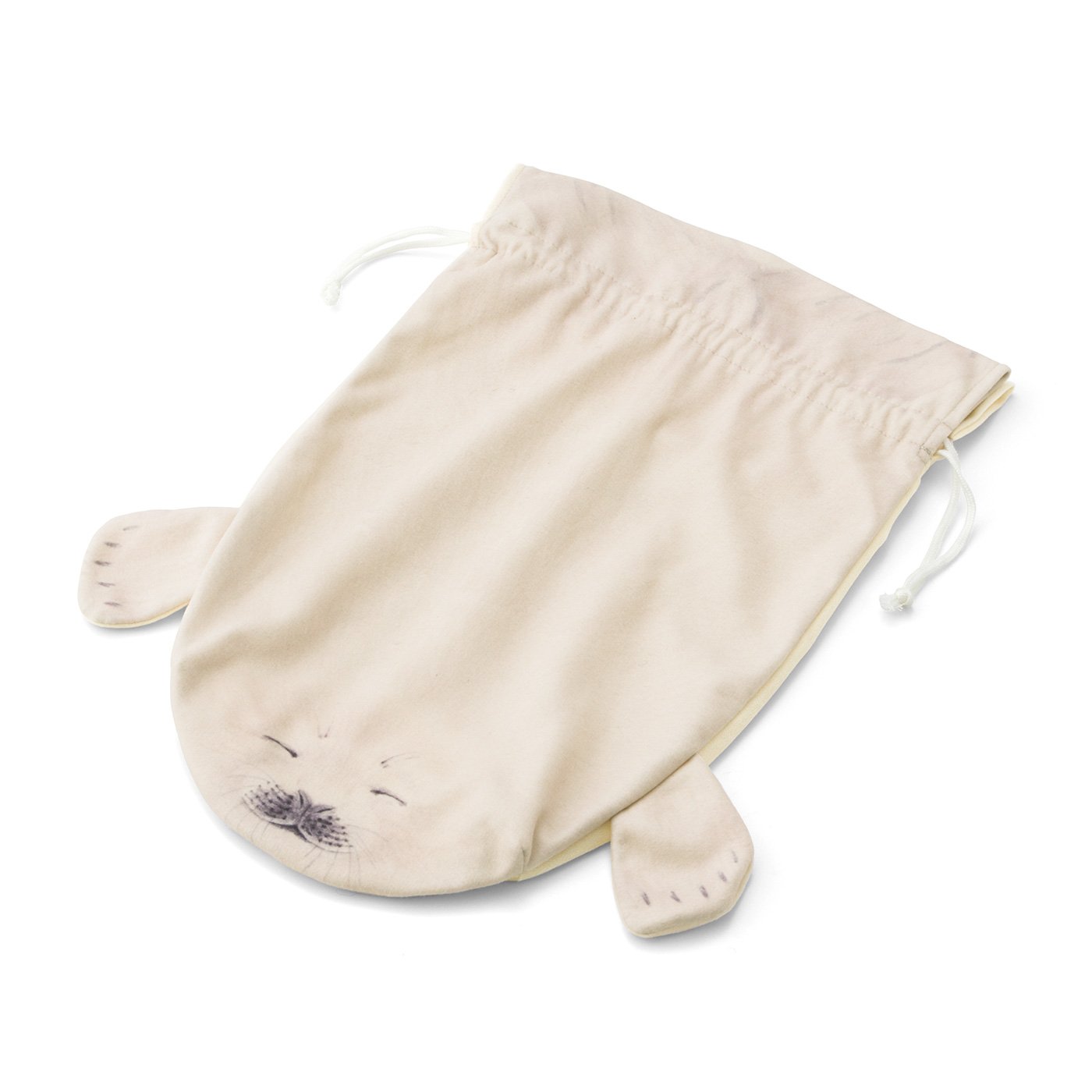 YOU＋MORE!　アザラシのおなかをパンパンにする　のび～るきんちゃくの会|フェリシモ 3