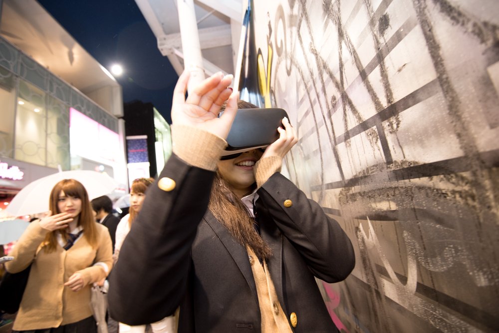 女子高生がGear VRを初体験！9