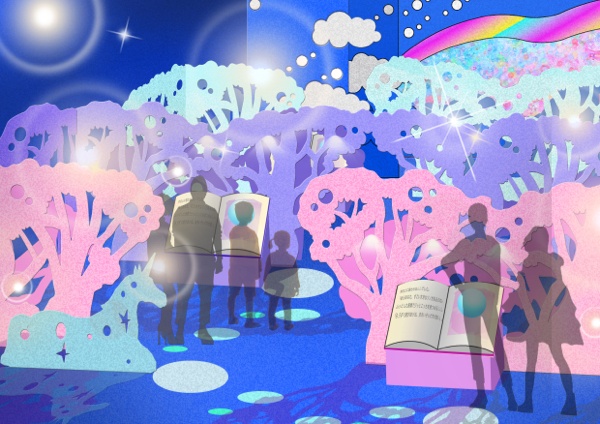 画像3: 不思議でKAWAII、絵本の世界を体験できる！ シーパラに増田セバスチャンがコラボアクアリウムが登場