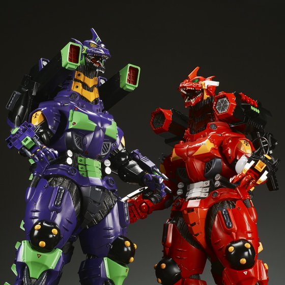 3式機龍（エヴァ初号機イメージカラー＋エヴァ2号機イメージカラー） 2