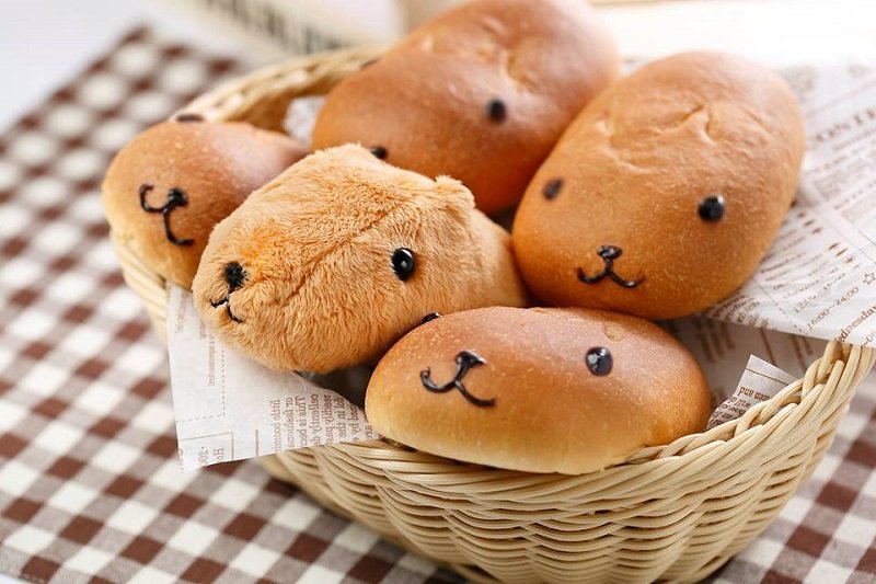 カピバラさんパン公式Facebookより
