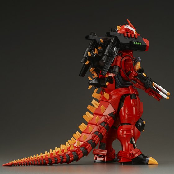 3式機龍（エヴァ2号機イメージカラー）2