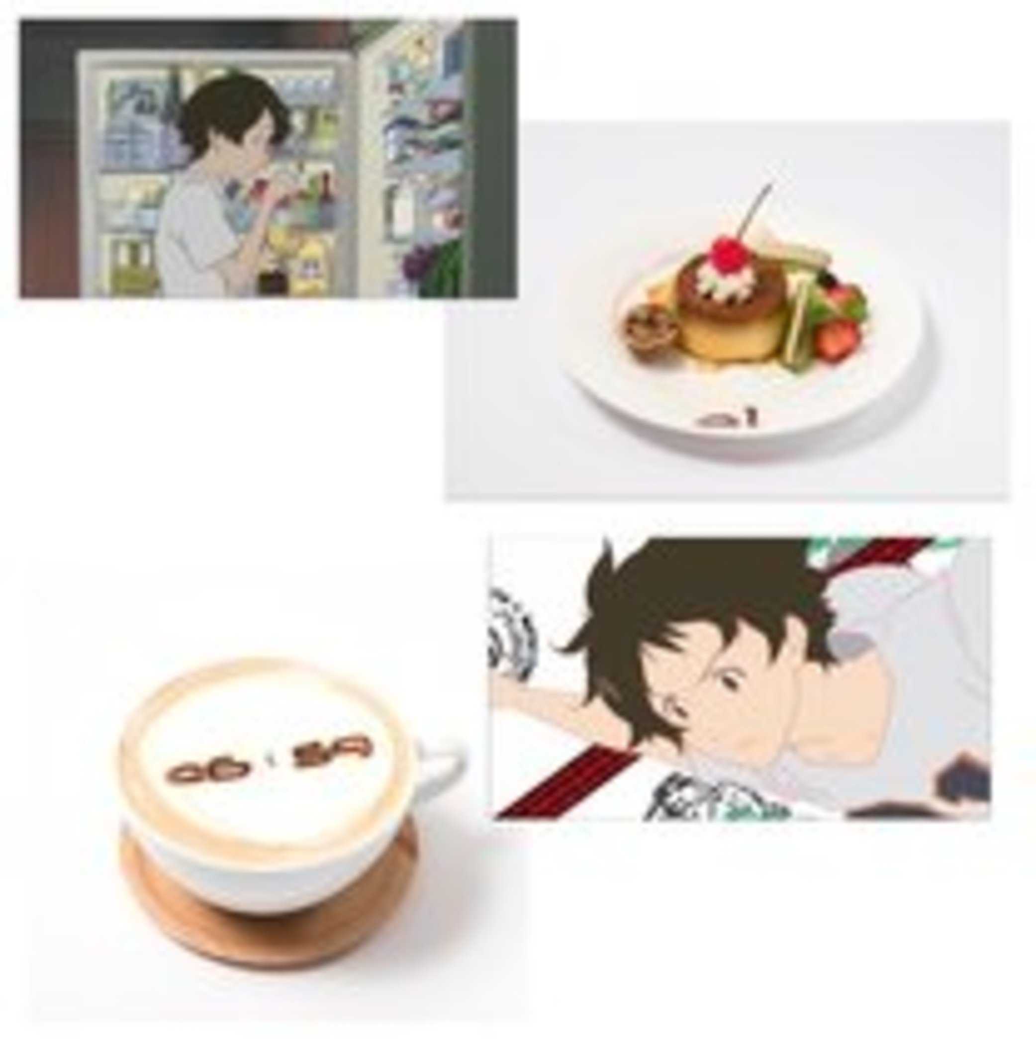 サマーウォーズ 栄おばあちゃんの和風ケーキセットに舌鼓 栄おばあちゃんに励ましてもらえる名言お守り付 と仮ケンジが汗をかく マンゴースムージー 畑のミント ぶどう 梨添えの画像 Kai You Net