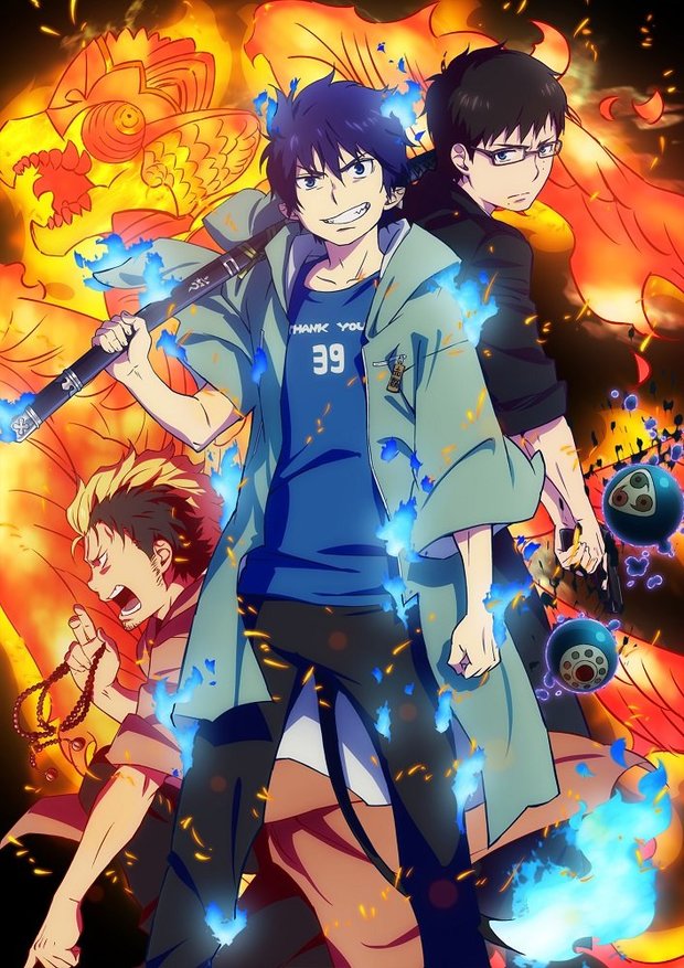 TVアニメ『青の祓魔師 京都不浄王篇』ティザービジュアル