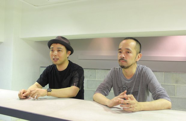 AC部 (左)板倉俊介さん(右)安達亨さん
