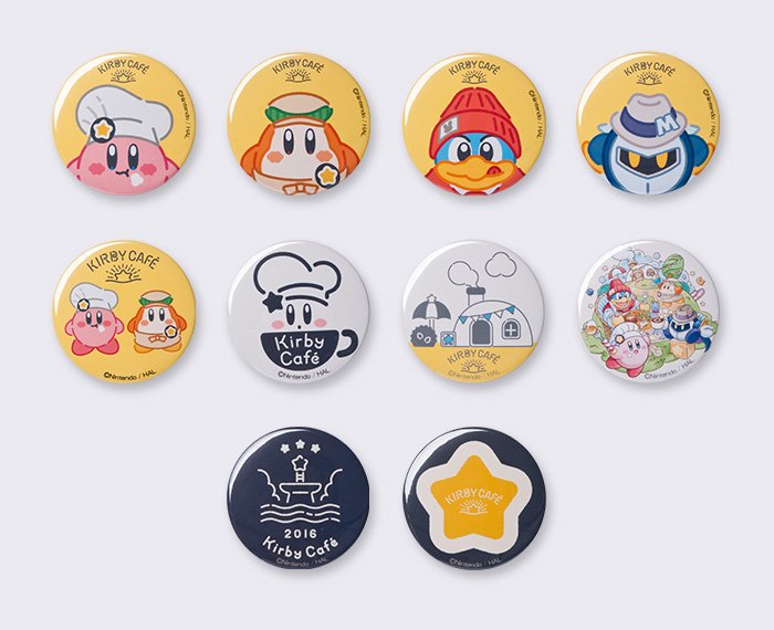 カービィカフェ カンバッジ（カプセル玩具・10種）