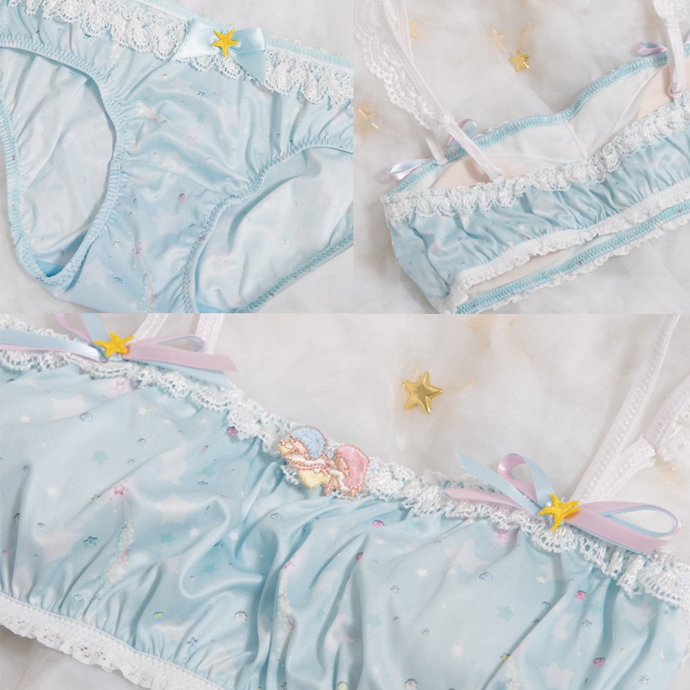 リトルツインスターズ×feast コラボランジェリー 4