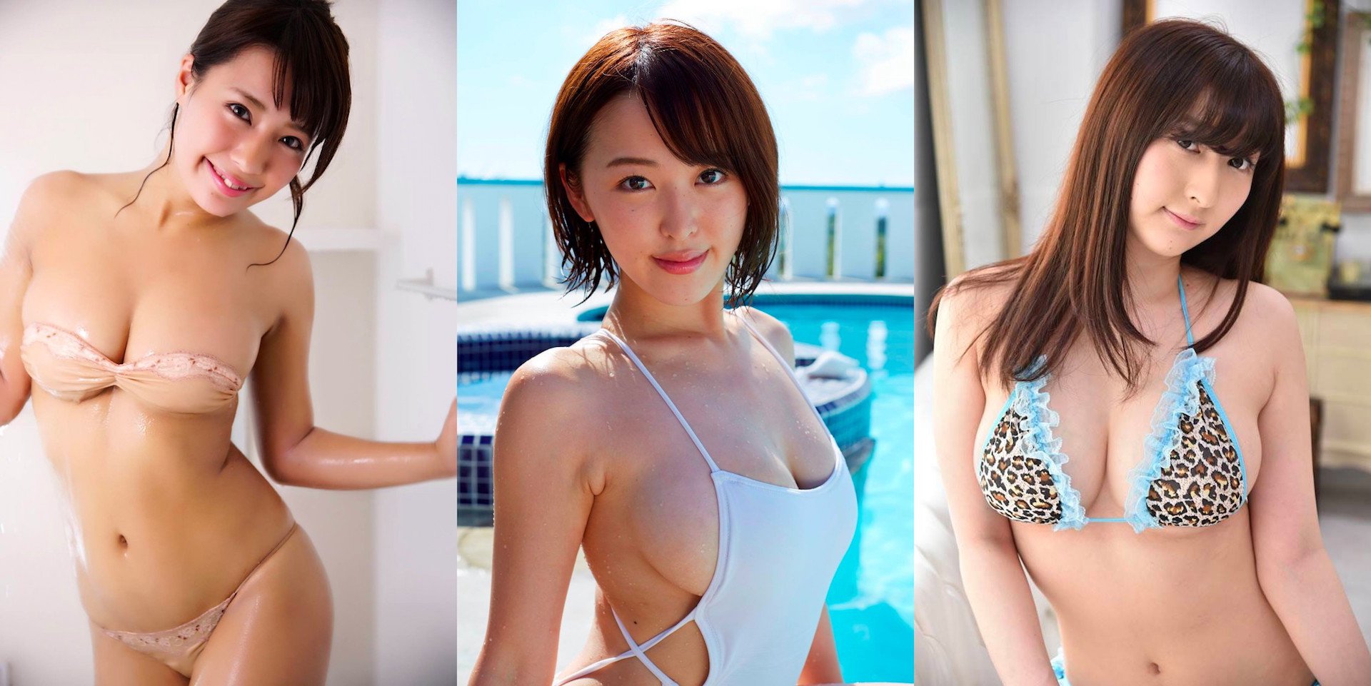 （左から）橋本梨菜さん、忍野さらさん、甲斐はるかさん