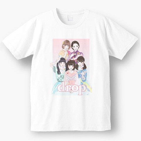 drop×雪下まゆ Tシャツ