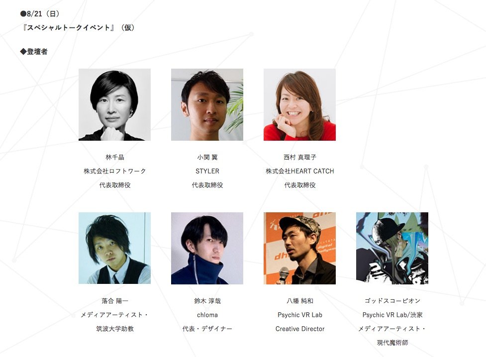 SENSORS SHIBUYA FASHIONCODE WEEK Webサイトスクリーンショット 2