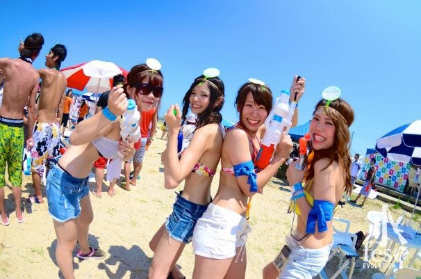 「水フェス」水鉄砲バトルロワイヤル 1