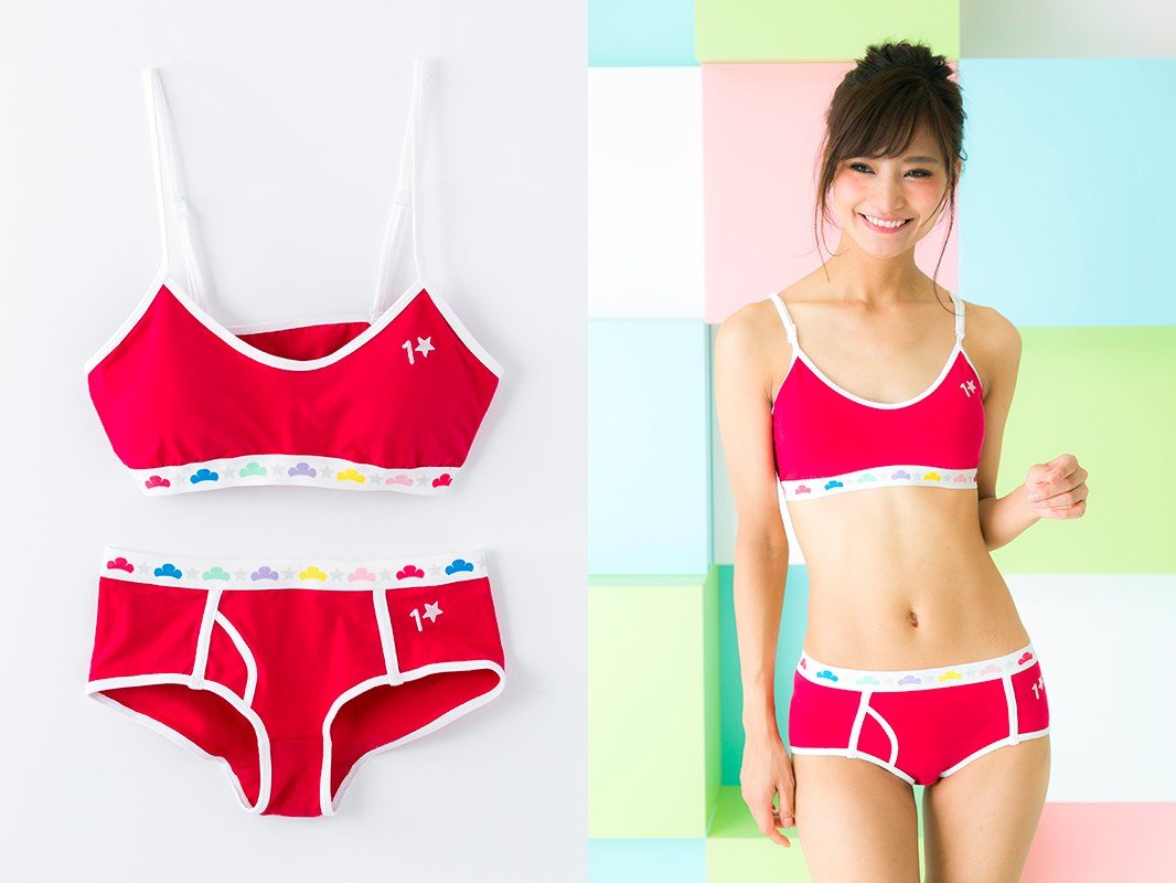『おそ松さん』ノンワイヤーブラ＆ガールズブリーフセット おそ松モデル