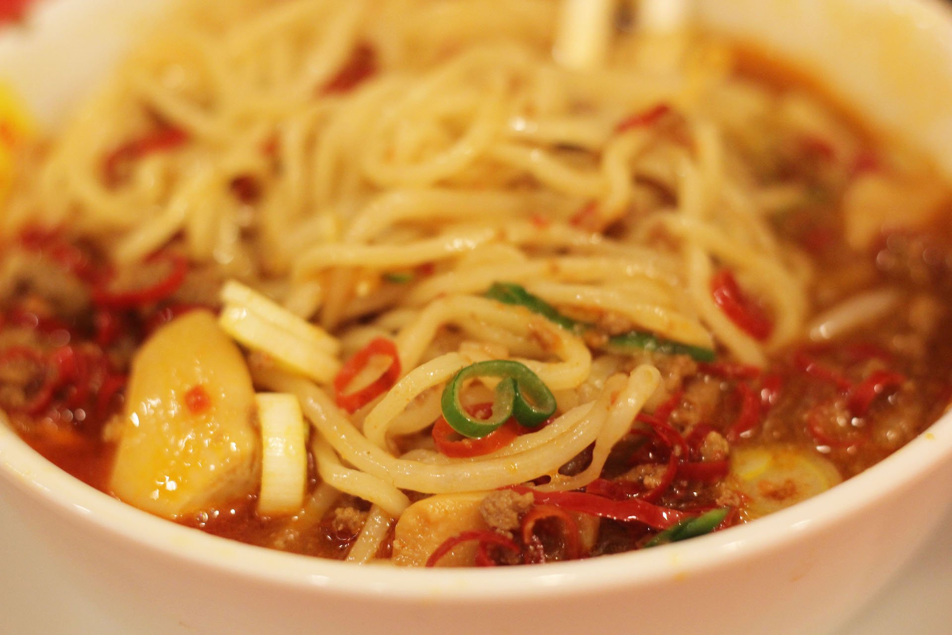 「台湾ラーメン」ニンニク