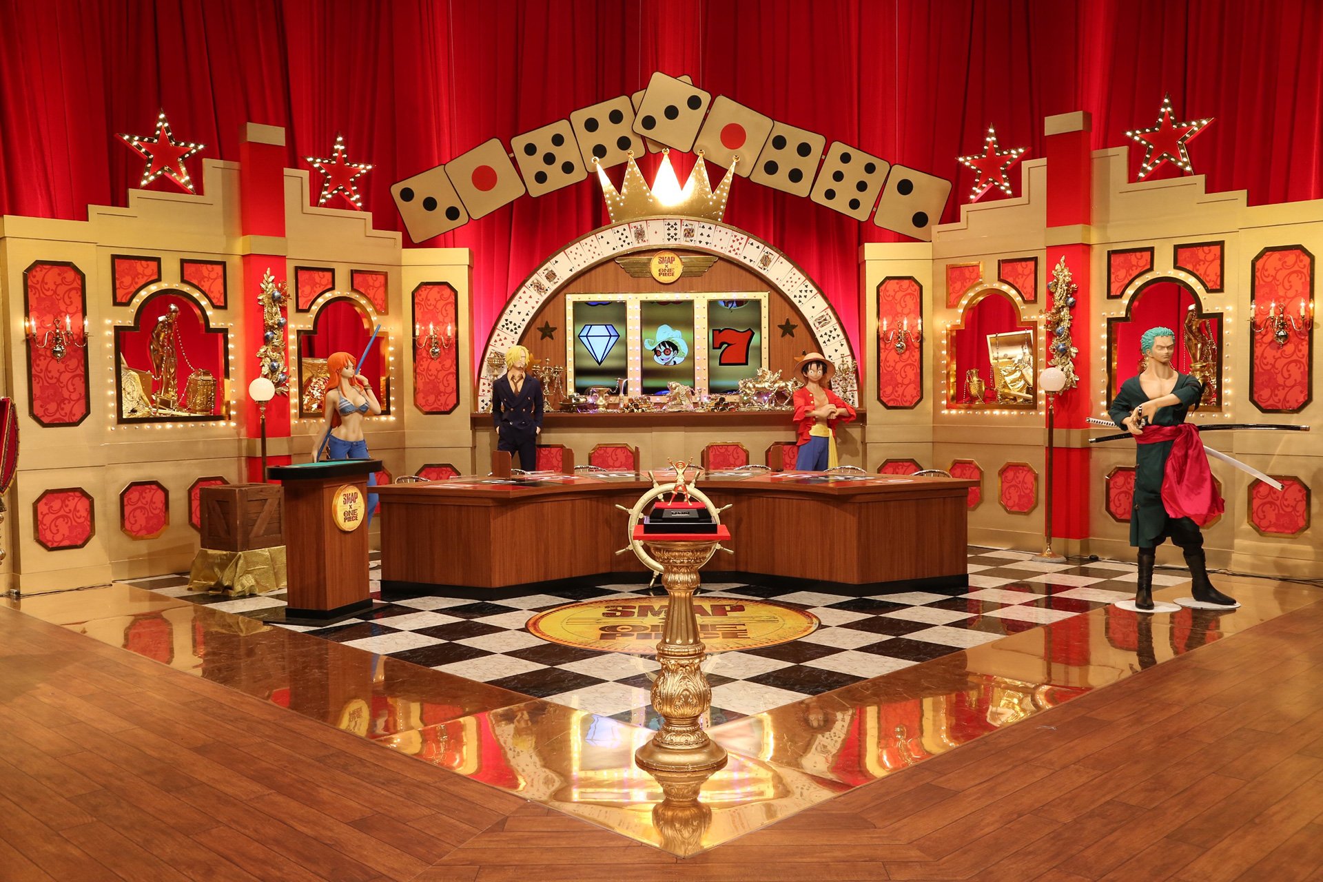 「純金製 モンキー・D・ルフィ」2