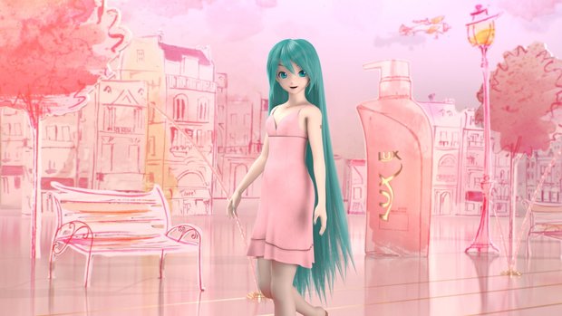 「LUX」初音ミク新CM 1