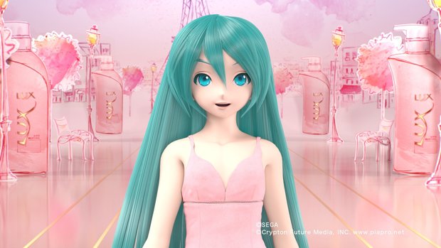 「LUX」初音ミク新CM 4