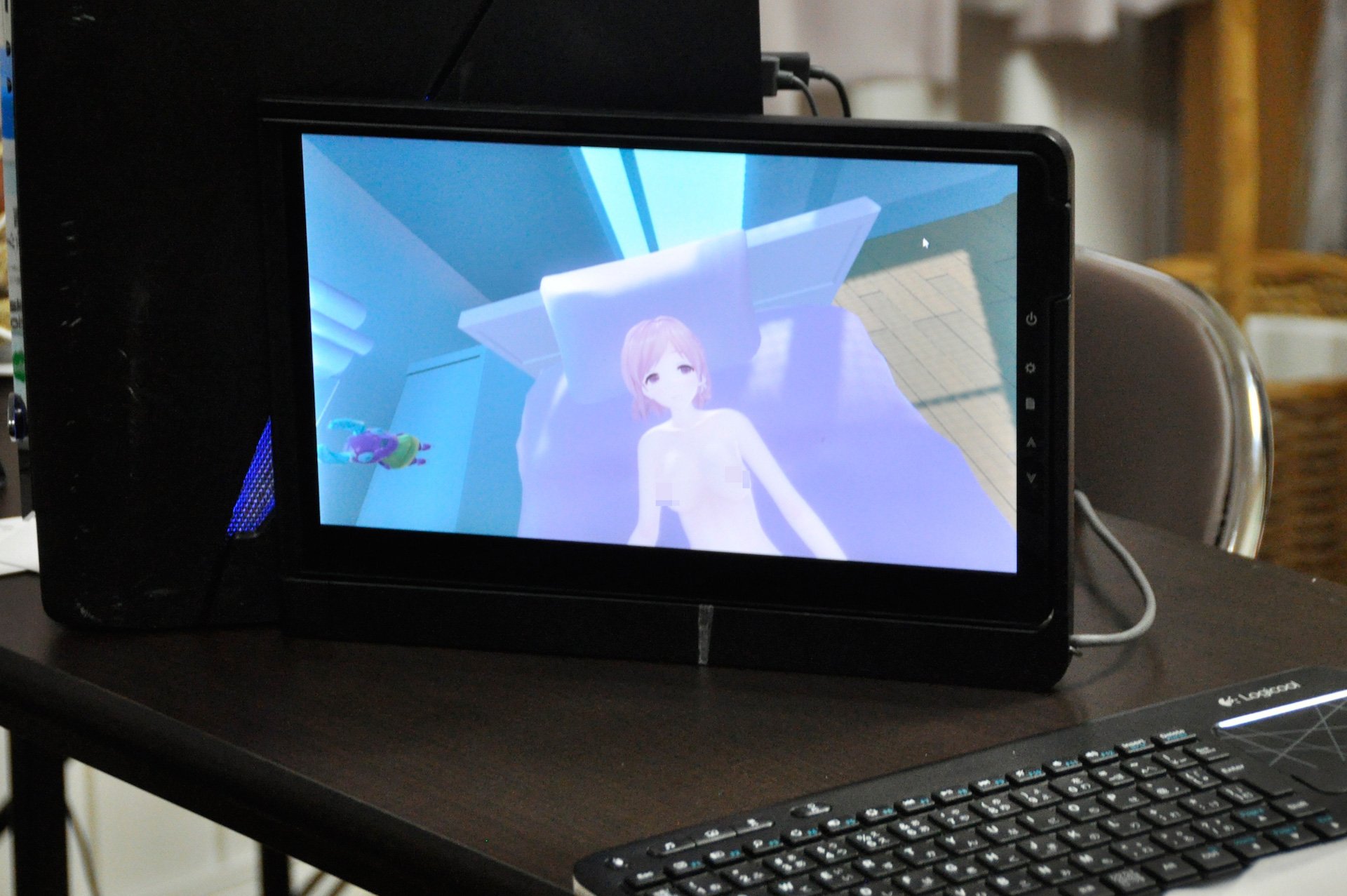 「アダルトVRエキスポ2016」VRJCCブース『なないちゃんとあそぼ！』 2