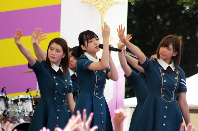 TIF】欅坂46初登場！ 凛々しくも美しく「サイレントマジョリティー