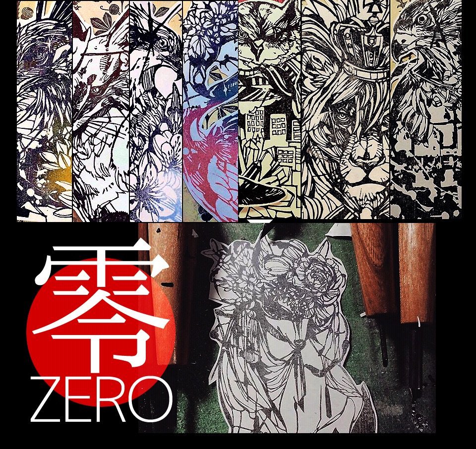 【C90】夏コミ同人サークル【1日目 西 Q-08a】ZERO 消しゴムはんこ作品