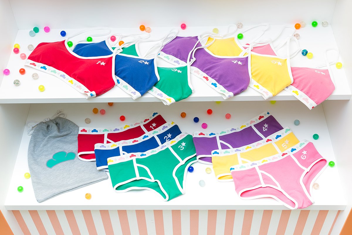 『おそ松さん』ノンワイヤーブラ＆ガールズブリーフセット