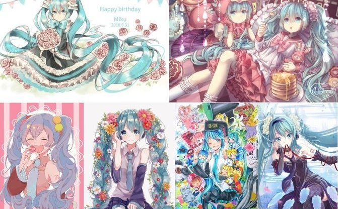 初音ミク生誕祭16 お祝いイラストまとめ ミクさん9歳おめでとう Kai You Net