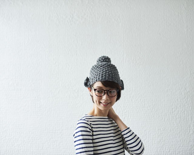 らほつニットキャップ／画像はしあわせ生活プログラムメンバーズ｜フェリシモより 5