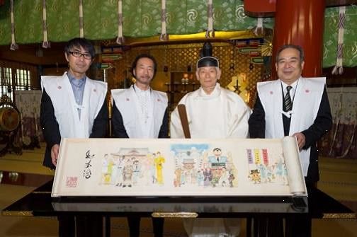 神田明神奉納こち亀絵巻