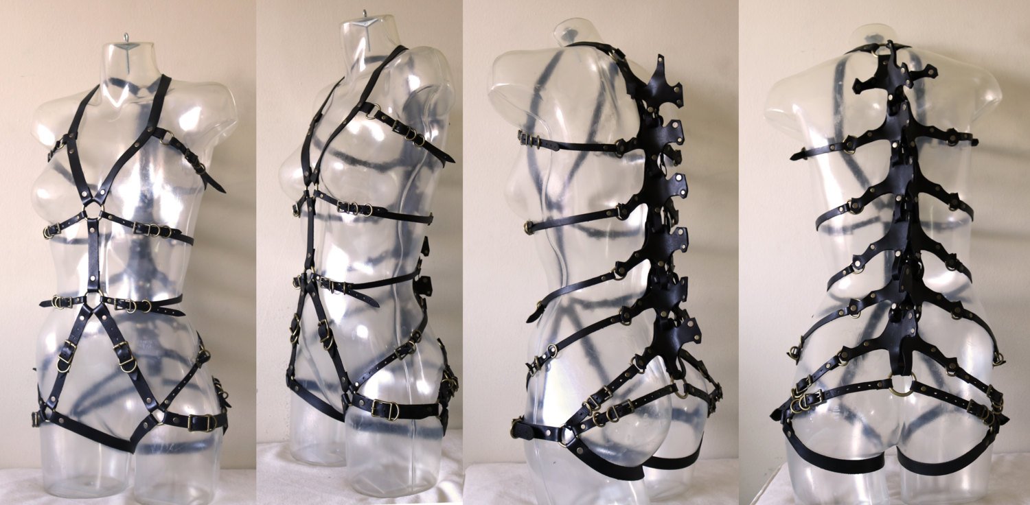 「Exoskeleton Spinal Cord Full Body Harness」3