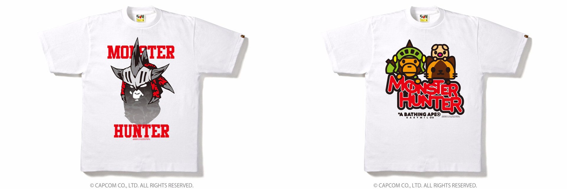 「A BATHING APE® × CAPCOM」2