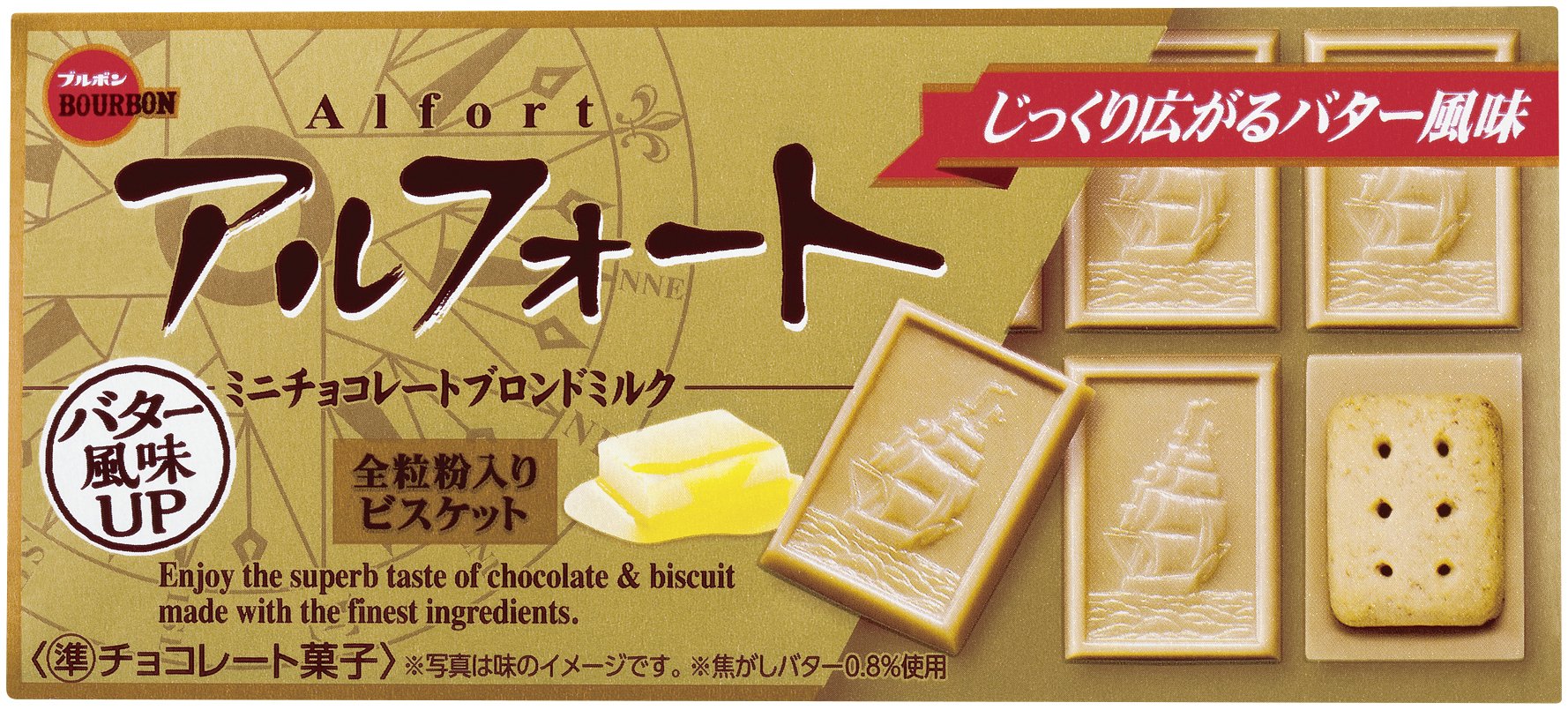 アルフォートミニチョコレートブロンドミルク